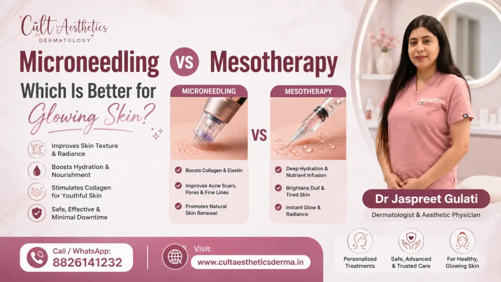 Microneedling vs Mesotherapy Which Is Better for Glowing Skin