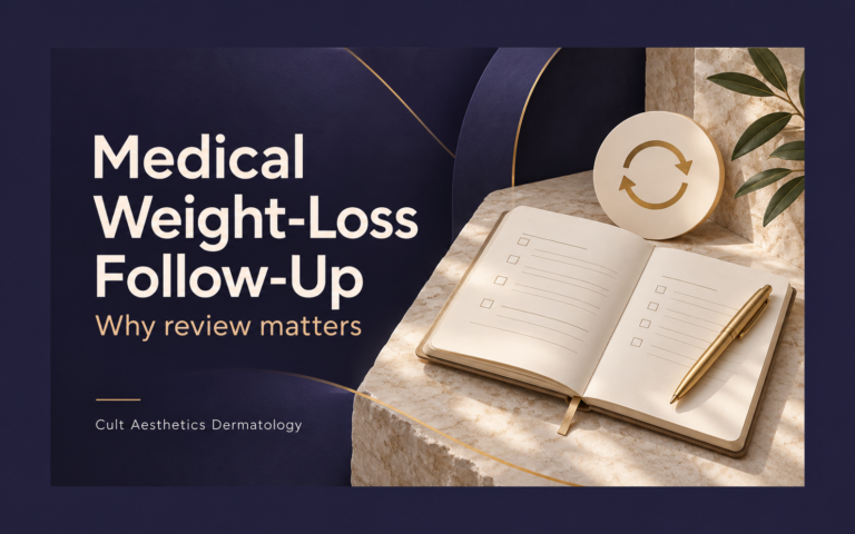 Cover graphic for the article: Why Follow-Up Matters in Medical Weight-Loss Planning
