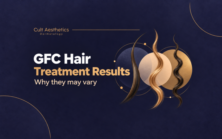 Cover graphic for the article: Why GFC Hair Treatment Results May Vary Between Patients