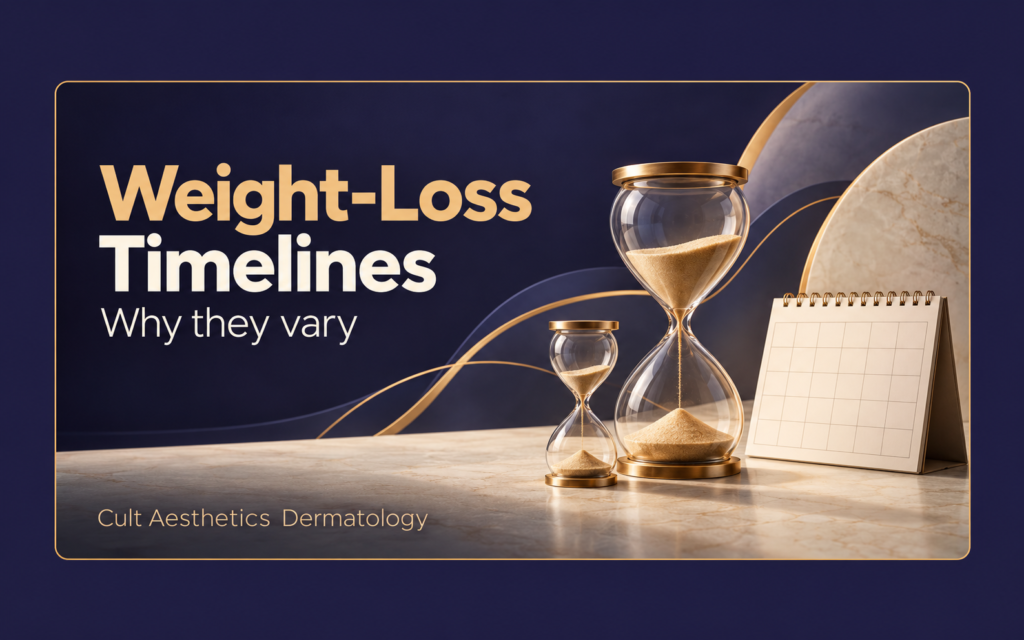 Cover graphic for the article: Why Weight-Loss Timelines Vary From Person to Person