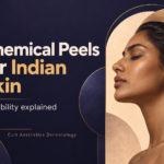 Cover graphic for the article: Is Chemical Peel Suitable for Indian Skin?