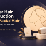 Cover graphic for the article: Can laser hair reduction be suitable for facial hair?